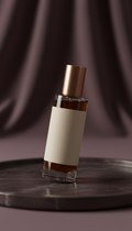 Sienna Oud perfume oil glass vial